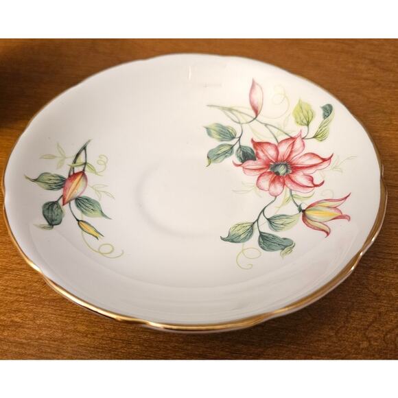 Vintage Duchess Bone China Teacup and Saucer Set Made in England (Gg282) - Picture 6 of 10